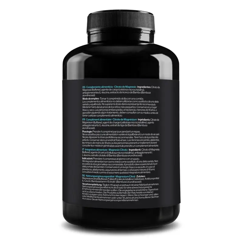 Zenement Magnesium Citrate, 240 vegan tablets