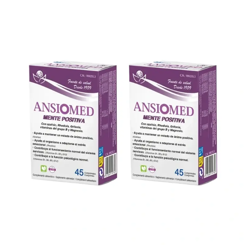 Bioserum Ansiomed Positive Mind, 2X45 Tablets
