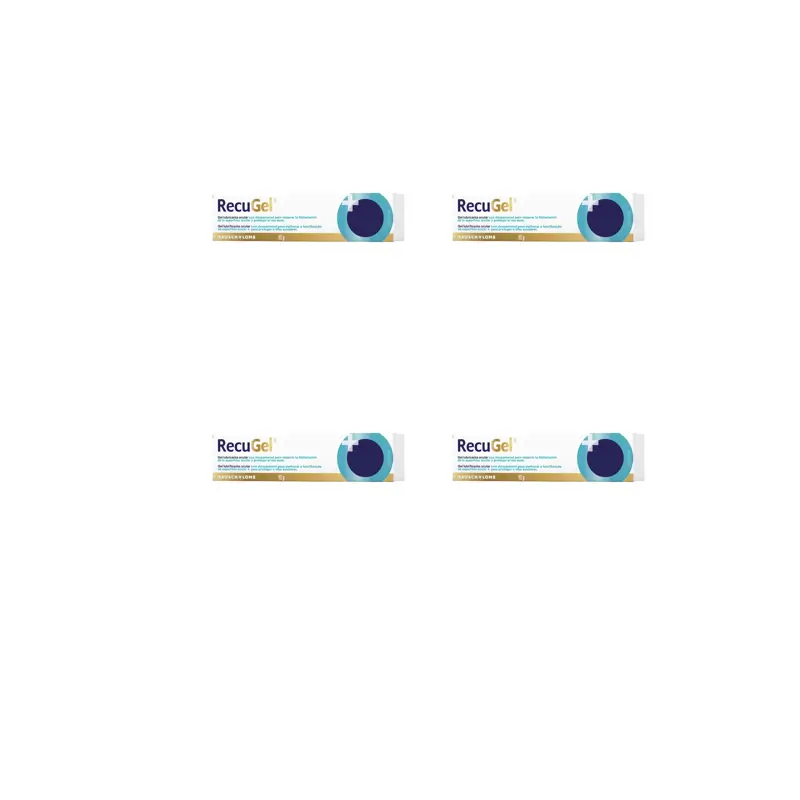 Recugel Ophthalmic Gel, Pack 4 x 10 g