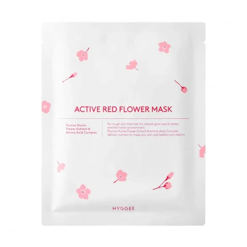 Hyggee Active Red Flower Mask , 35 ml