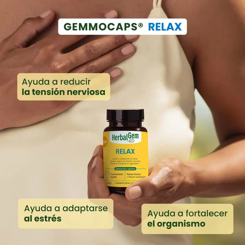 Herbalgem Gemmocaps Stress Protect Relax, 30 capsules